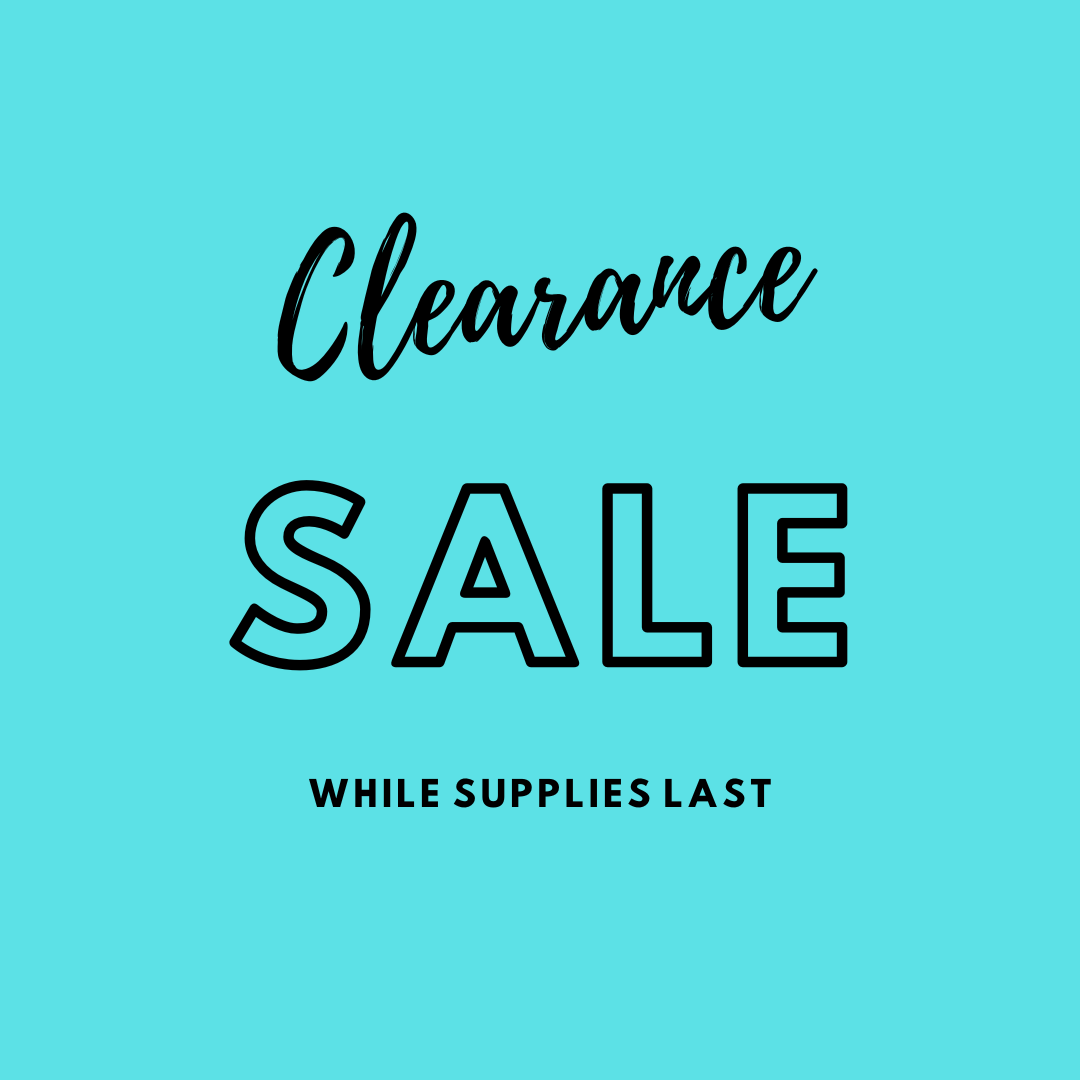 CLEARANCE SALE ITEMS