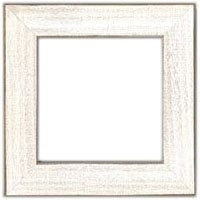 Mill Hill Wooden Frame – Antique White, 6" x 6"