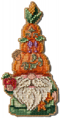 Mill Hill “Harvest Pumpkin Gnome” Bead Cross Stitch Kit (Jim Shore)