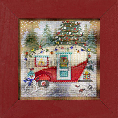Mill Hill “Christmas Camper” Buttons and Beads Kit (Winter Series 2024)