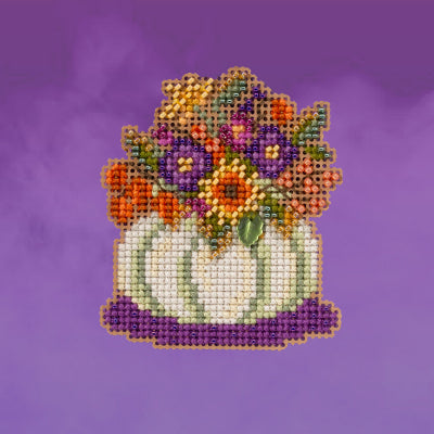 Mill Hill “Pumpkin Bouquet” Bead Cross Stitch Kit