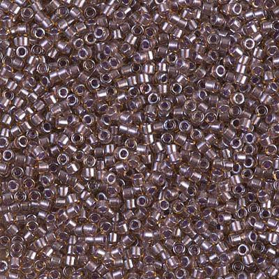 DB0912 Lt Topaz-Lt Amethyst (Miyuki Delica 11/0)