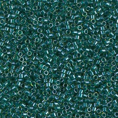 DB0919 Lt Green-Dark Teal (Miyuki Delica 11/0)