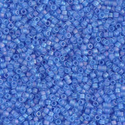 DB1285 Matte Transparent Blue AB (Miyuki Delica 11/0)