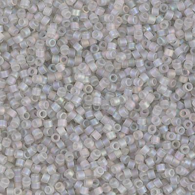 DB1286 Matte Transparent Lt Gray AB (Miyuki Delica 11/0)