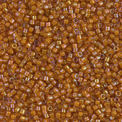 DB1734 Peridot-Gold Dust (Miyuki Delica 11/0)