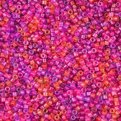 DB2064 Luminous Pink-Purple-Peach-Petal Mix (Miyuki Delica 11/0)