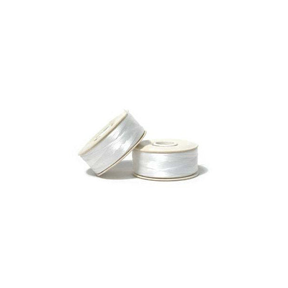 Nymo Thread White Bobbin - B
